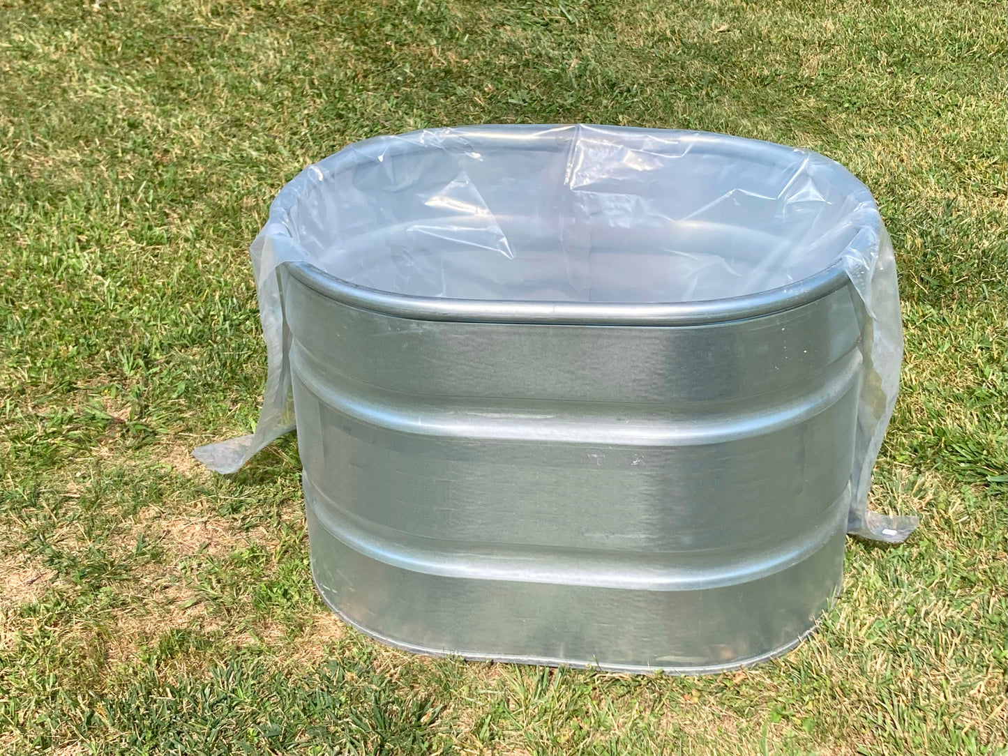 70gal 5 Liners 2 Elastic Bands for rugged stock tank liners