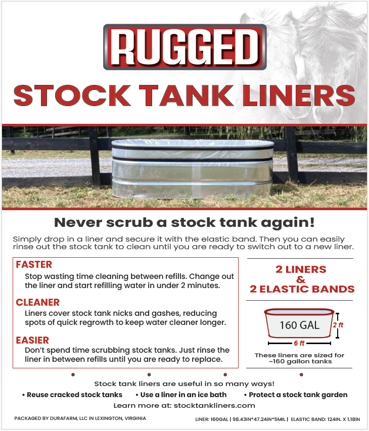 rugged stock tank liner