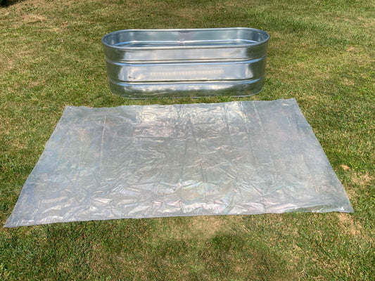 160gal 5 Liners  2 Elastic Bands for rugged stock tank liners