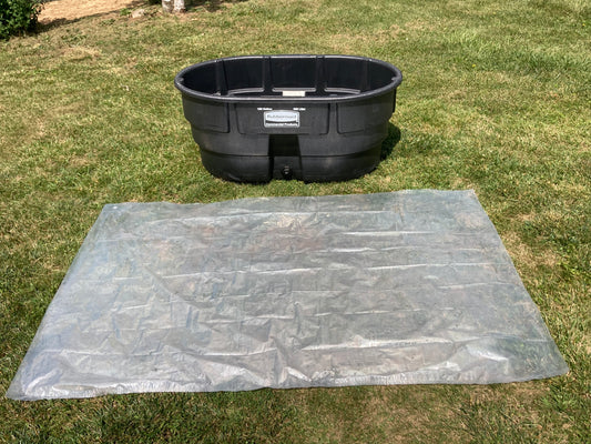 5 pack 130 gallon rugged stock tank liners