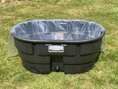 5 pack 130 gallon rugged stock tank liners